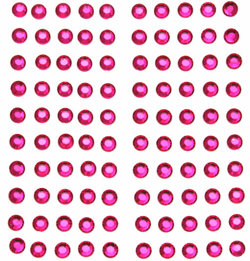 Bling It On Stickers - Hot Pink (500 per pk 5mm)