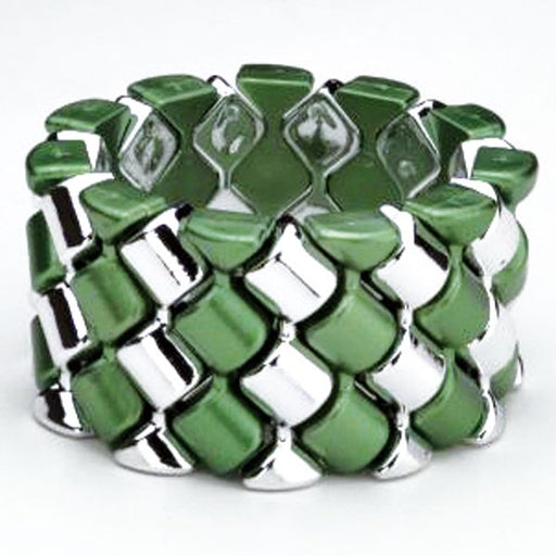 Carnival Corsage Bracelet - Green