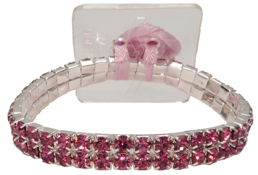 Sophisticated Lady Corsage Bracelet - Pink