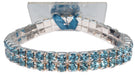 Sophisticated Lady Corsage Bracelet - Turquoise