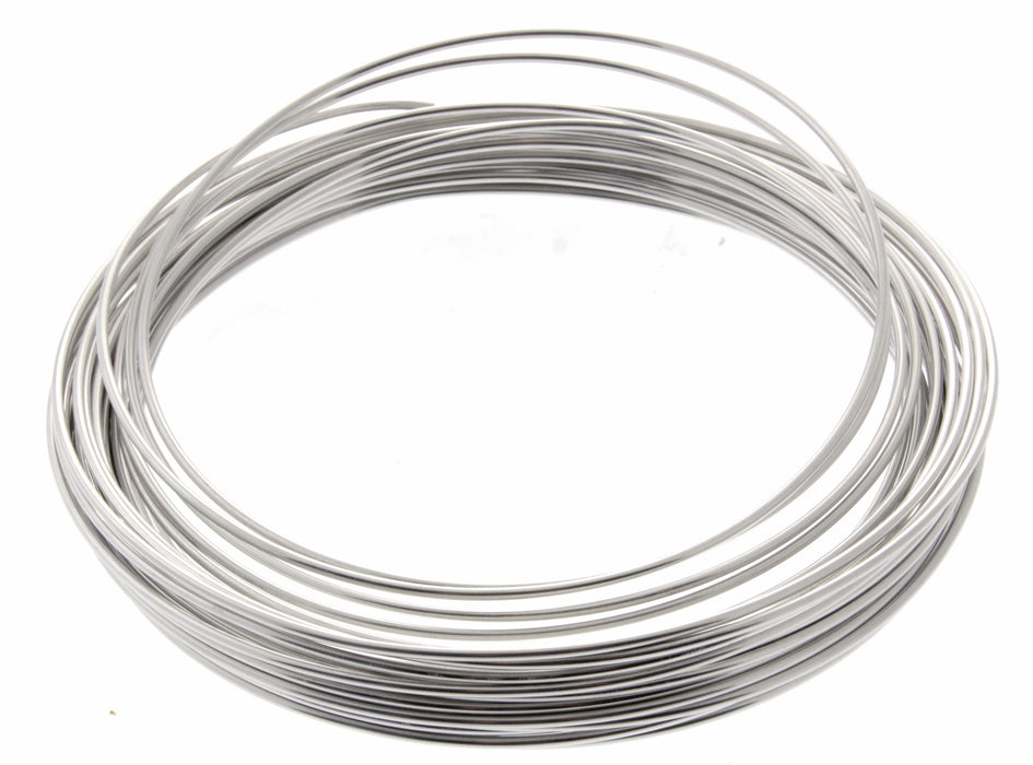 Aluminium Wire - Silver (2mm x 100g)