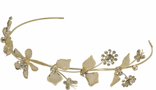 Willow Headband - Gold (14cm Diameter)