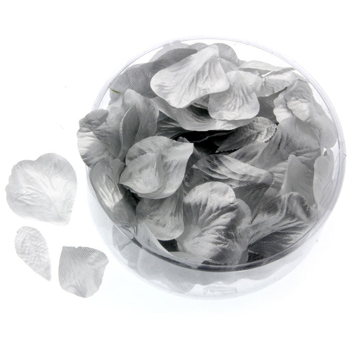 Rose Petals - Metallic Silver (164pcs per pk)