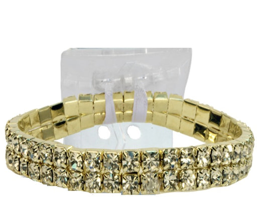 Sophisticated Lady Corsage Bracelet - Gold