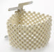 Classic Cream Corsage Bracelet (with metal attachment)