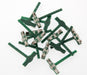 Corsage Clip - Green (50pcs per pk)