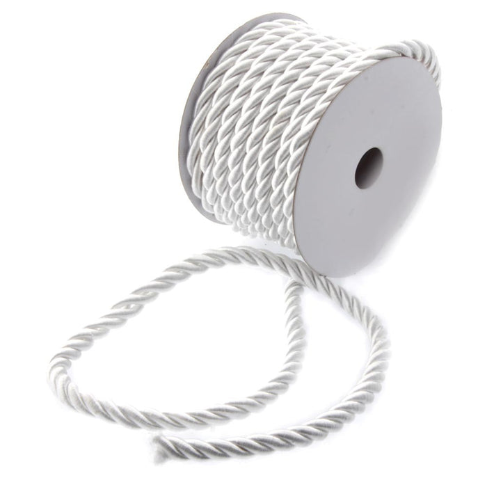 6mm Cord - White (6mm x 10m)