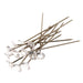 6mm Acrylic Diamond Pins - Clear (4cm Pin, 100pcs per pk)