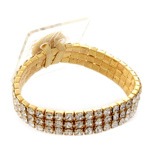 Princess Corsage Bracelet - Gold (2 bracelets per pk)