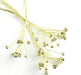 4mm Diamante Branch - Champagne (3bunches x 6 stems per bag)