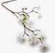 Small Cherry Blossom Spray - White (75cm Long)