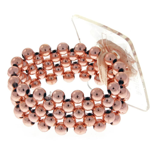 Little Lady Kids Corsage Bracelet - Rose Gold (6cm Diameter, 2pcs per pk)