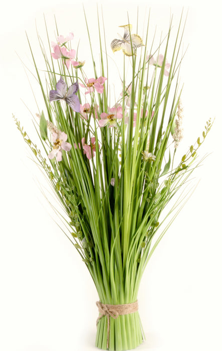 Meadow Flowers - Light Pink and Hot Pink (70cm Long)