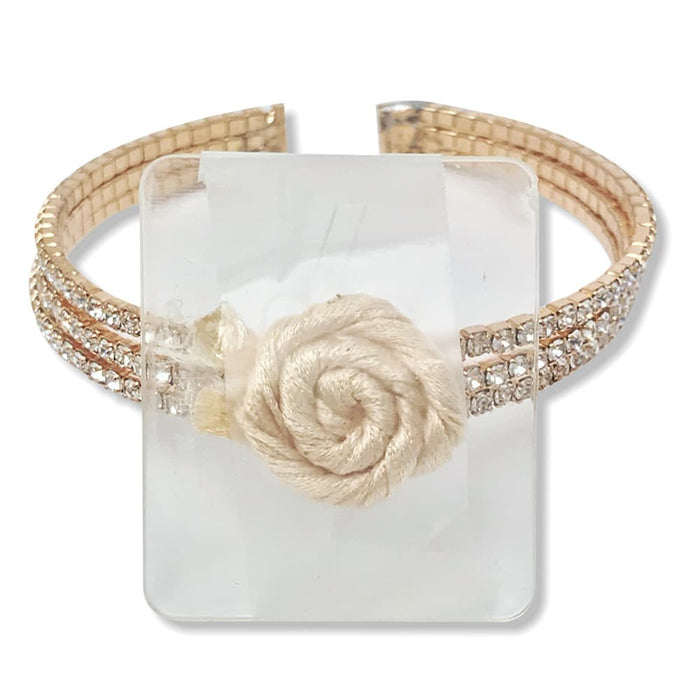 All That Jazz Corsage Bracelet - Gold