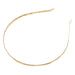 Metal Headband - Gold (12cm diameter, 12pcs per pk)