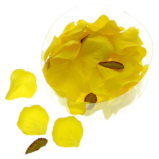 Rose Petal Box - Lemon Yellow (164pcs per pk)