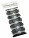 Sophisticated Lady Corsage Bracelet - Silver (6pcs per pk)