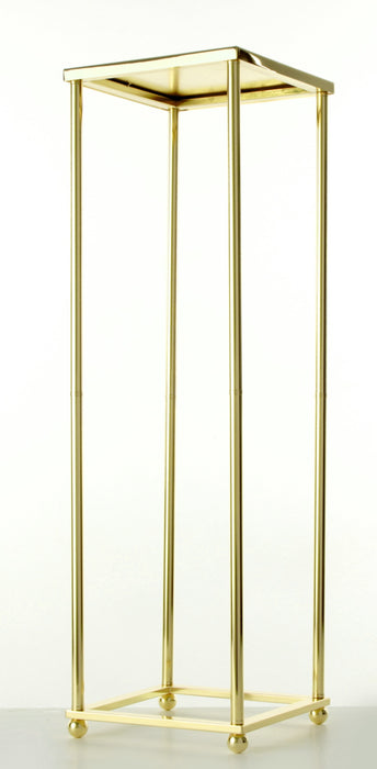 80cm Aurora Plinth - Gold (80cm tall, flat pack)