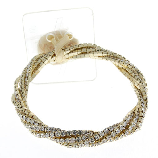 Twist Corsage Bracelet - Gold