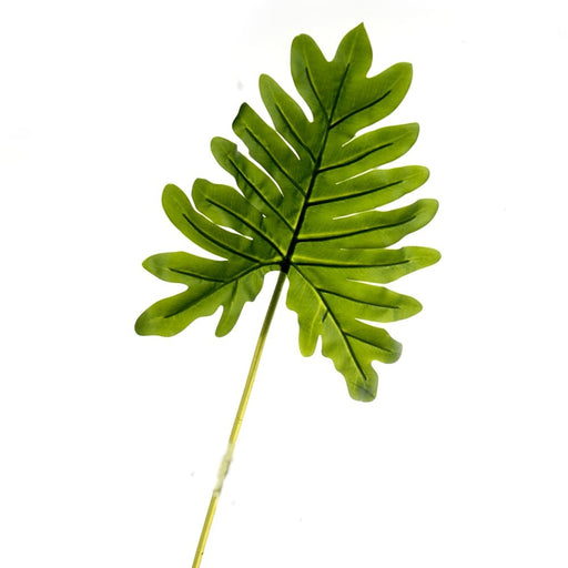 Real Touch Philodendron Leaf - Green (51cm long)