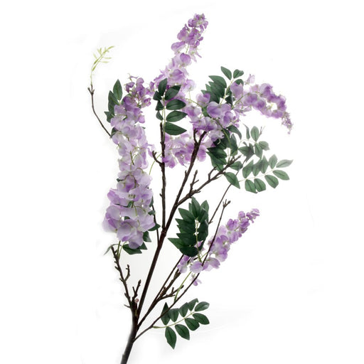 Wisteria Spray - Purple (110cm long)