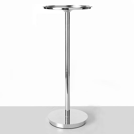 108cm Cosmos Plinth - Silver (108cm tall, 20cm diameter)