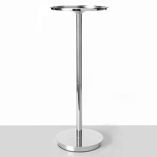 87cm Cosmos Plinth - Silver (87cm tall, 20cm diameter)