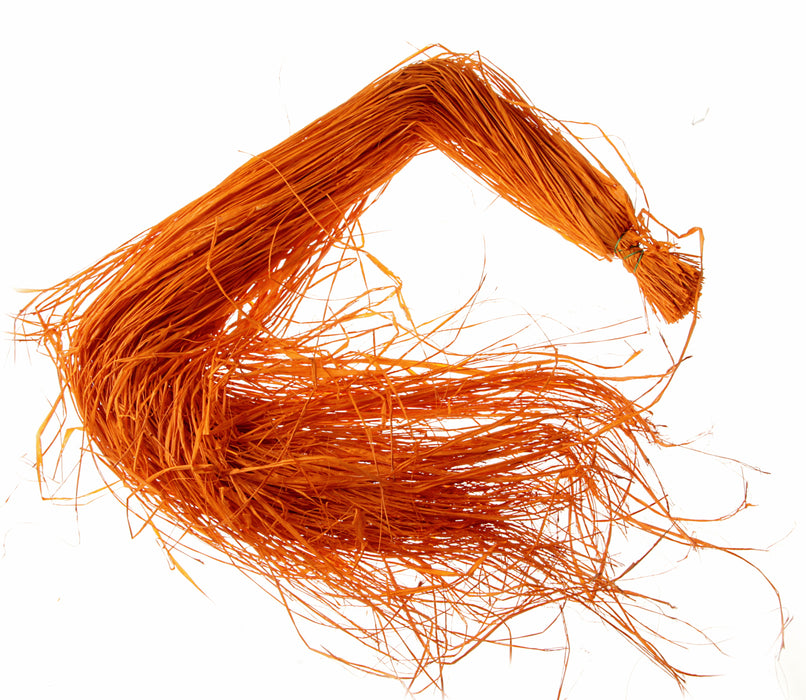 Raffia - Orange (250g, 110-120cm long)