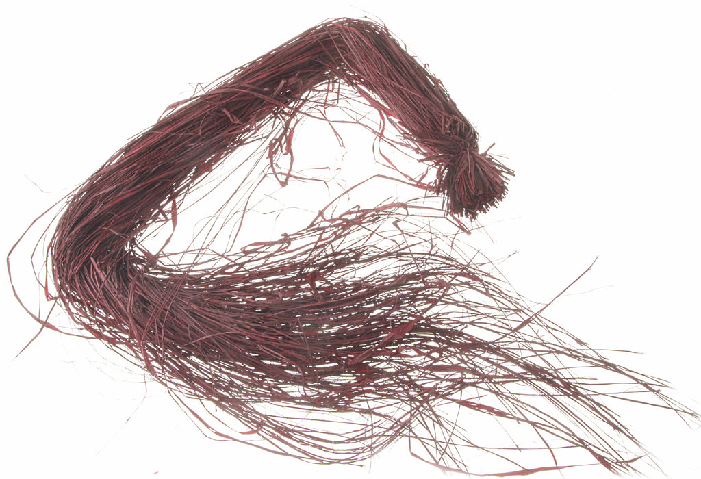 Raffia - Burgundy (250g, 110-120cm long)