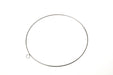 Metal Wedding Hoop - Silver (25cm Diameter)