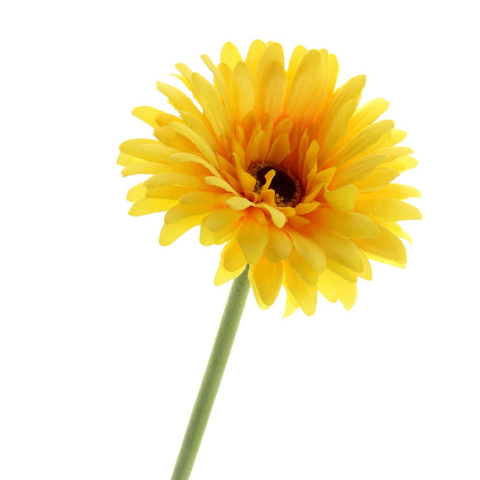 Single Gerbera - Yellow (60cm long)