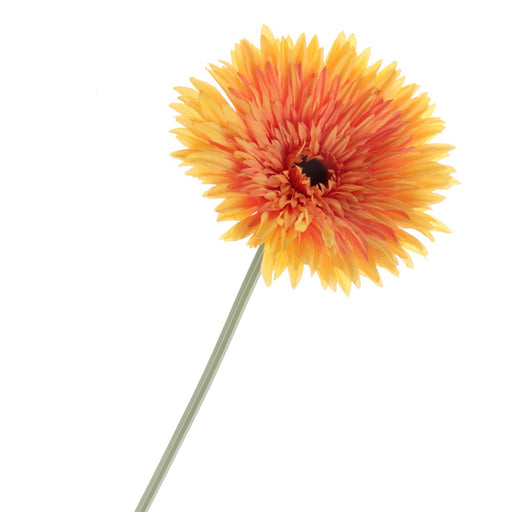 Double Gerbera - Orange (76cm long)