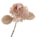 Glittered Single Hydrangea - Light Pink (45cm long, 18cm diameter)