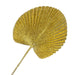 Glittered Fan Palm - Gold (55cm long)