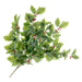 Real Touch Holly Bush - Green (50cm long)