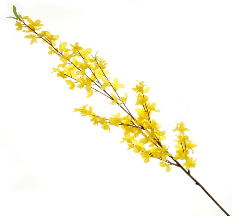 Forsythia Spray - Yellow (113cm long)