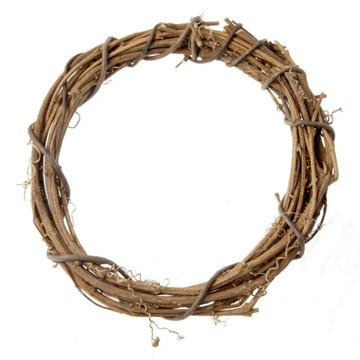 Grapevine Wreath - Brown (25cm diameter)