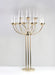 Metal Candleabra - Gold (100cm tall)