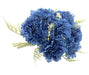 Carnation Bouquet - Blue (37cm long)