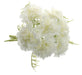 Carnation Bouquet - Ivory/White (37cm long)