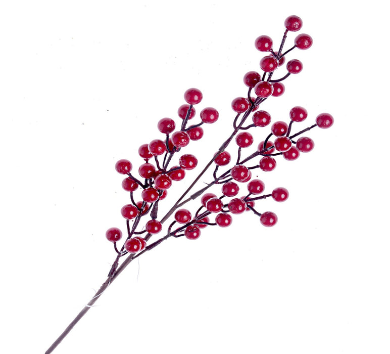 60cm Berry Spray - Red (60cm long)