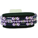 Geo Flash Corsage Bracelet - Purple