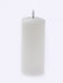 LED Wax Candle with 3D Flame - Ivory (7.5cm diameter x 15cm height)