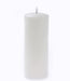 LED Wax Candle with 3D Flame - Ivory (10cm diameter x 30cm height)