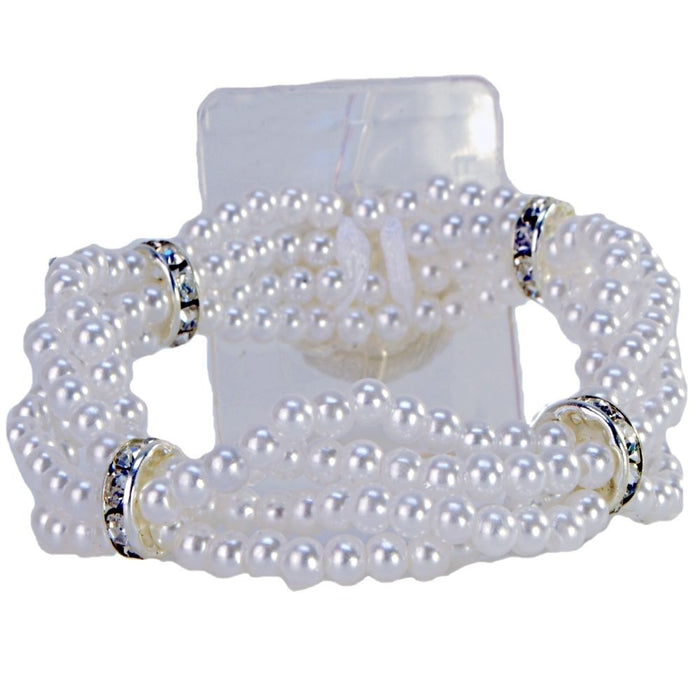 Lauren Corsage Bracelet - White